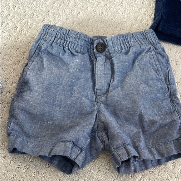 Janie and Jack Nautical Kids Outfit Bundle- Navy, Blue, Striped - Picture 4 of 7